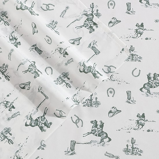 Wrangler Cowboy Rodeo Sheet Set