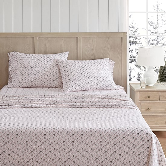 Martha Stewart Holiday Bows Sheet Set
