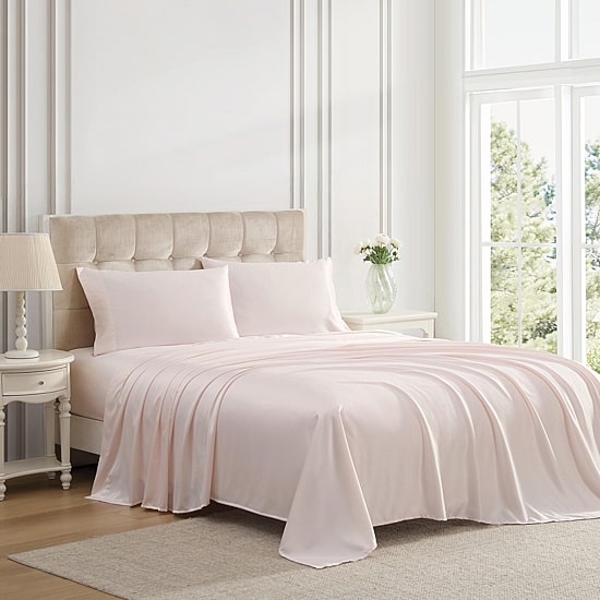 Laura Ashley Satin Bliss Sheet Set