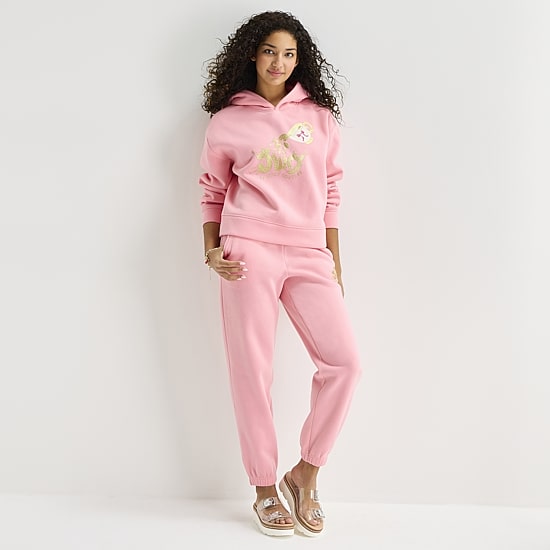 Juicy By Juicy Couture Womens Juniors Long Sleeve Hoodie