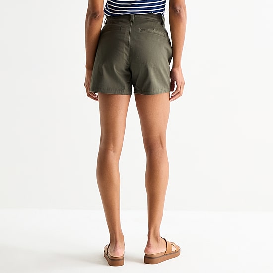 St. John's Bay Womens 5" Chino Short