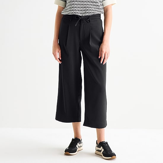 Stylus Womens Straight Cropped Pant