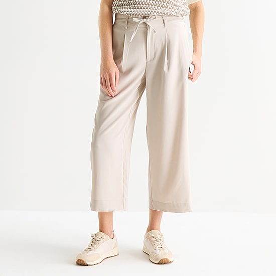 Stylus Womens Straight Cropped Pant