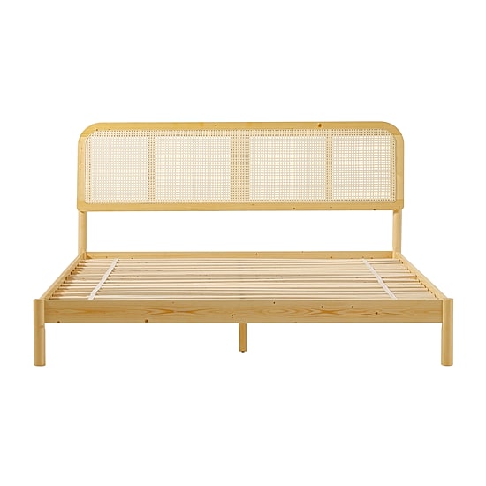 Rattan Curved Bedframe