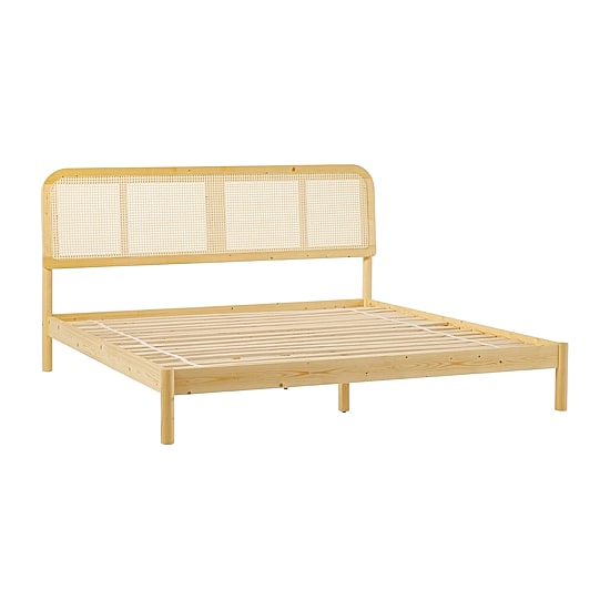 Rattan Curved Bedframe