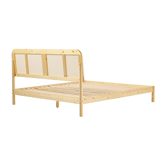 Rattan Curved Bedframe