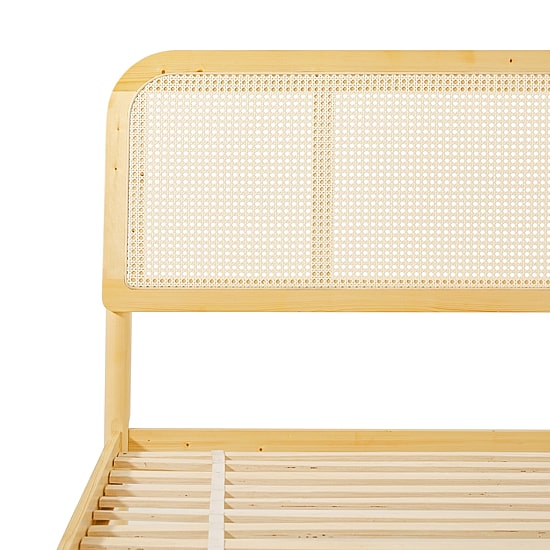 Rattan Curved Bedframe
