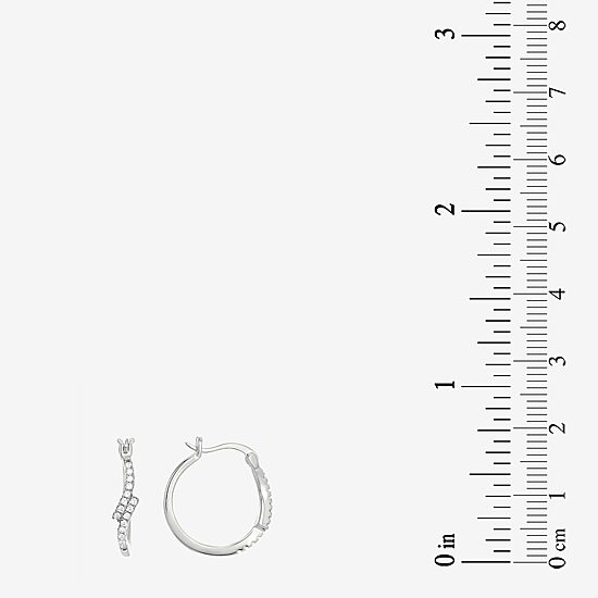 Diamonart Womens Cubic Zirconia Sterling Silver 2-pc. Jewelry Set