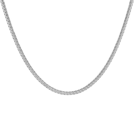 Steeltime Mens Stainless Steel Hypoallergenic 24 Inch Wheat Chain Necklace