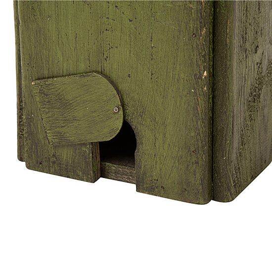Glitzhome 11.75in Distressed Wooden Bird House