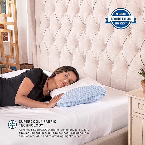 SensorPEDIC® SensorFOAM® SuperCool® Comfort Pillow
