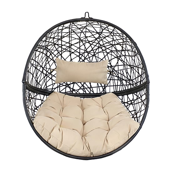 Jackson Outdoor Hanging Wicker Egg Chair