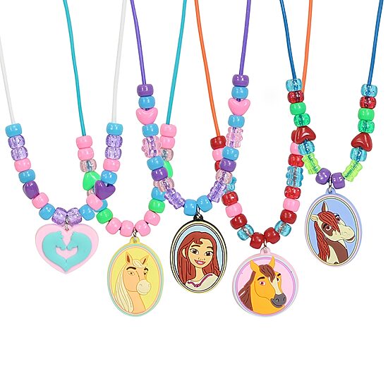 Dreamworks Spirit Riding Free Necklace Activity Set