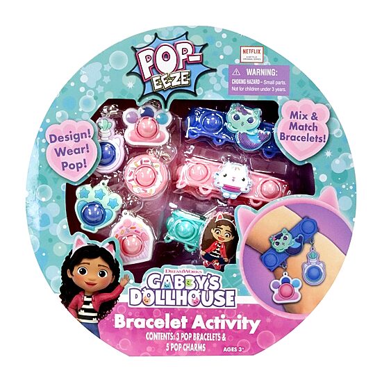 Tara Toys Pop-Eeze: Bracelet Activity Set - Gabby's Dollhouse