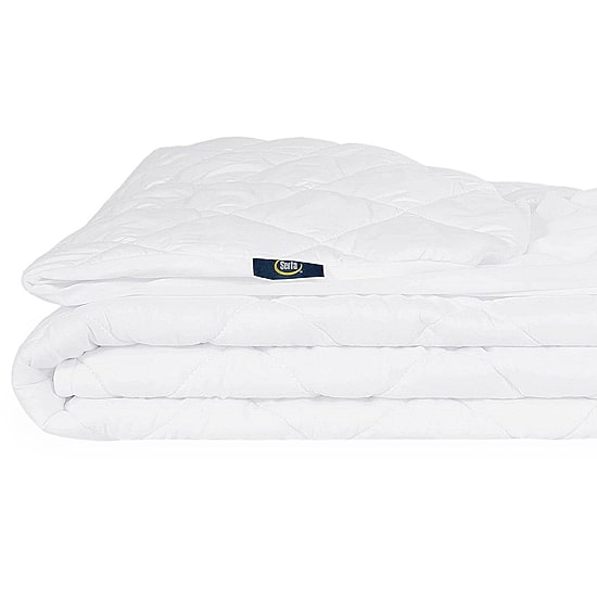Serta Power Clean Max Action Waterproof Mattress Pad Protector with 15” Deep Pocket