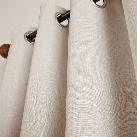Martha Stewart Westchester Solid Grommet Top Blackout Single Curtain Panel