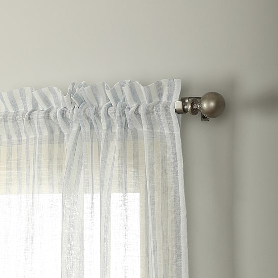 Stratford Park Greta 3-pc. Rod Pocket Window Tier