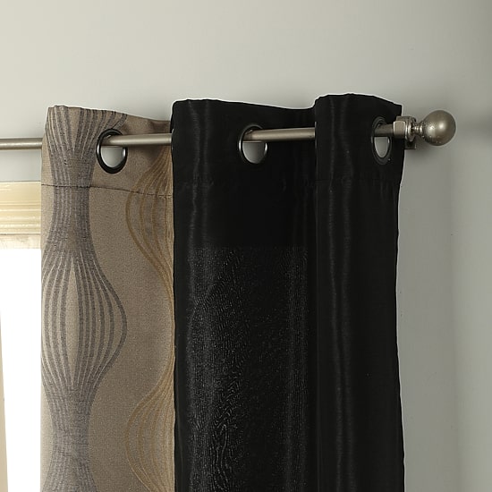 Stratford Park Kath Grommet Top Light-Filtering Set of 2 Curtain Panel