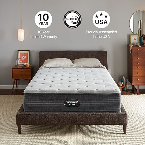 Beautyrest Silver BRS900 12" Plush Tight Top - Mattress Only
