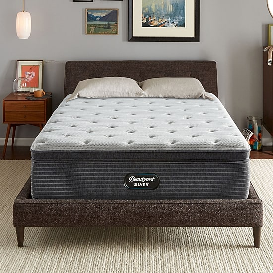 Beautyrest Silver BRS900 14.75" Plush Pillow Top - Mattress Only