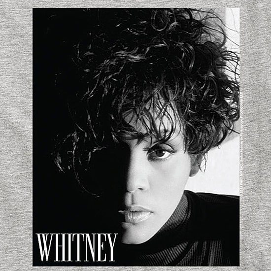 Little & Big Kid Boys Crew Neck Short Sleeve Regular Fit Whitney Houston Graphic T-Shirt