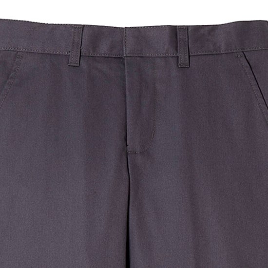 French Toast Relaxed Fit Twill Pant Boys Straight Relaxed Fit Pleated Pant
