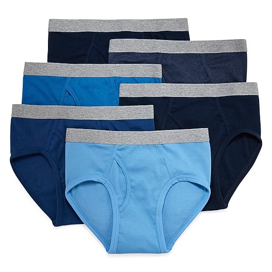 Stafford Low-Rise Mens 6 Pack Briefs 325616