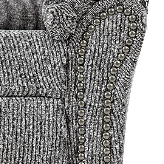 Signature Design by Ashley® Aldin Living Room Collection Pad-Arm Recliner