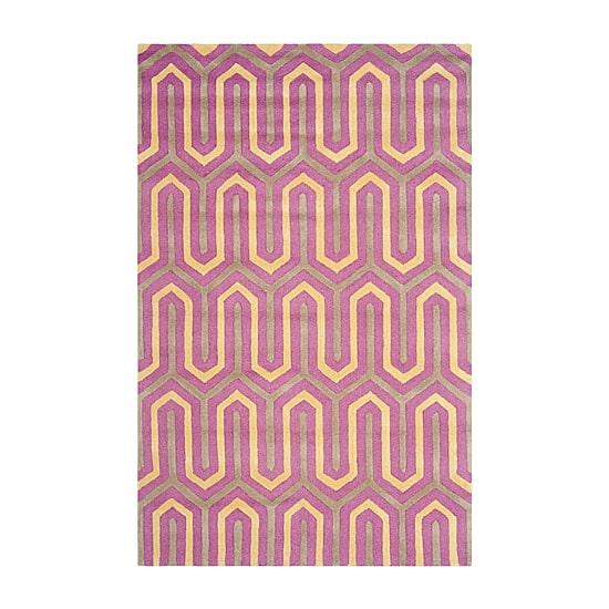 Safavieh Thom Geometric Hand Tufted Wool Rug