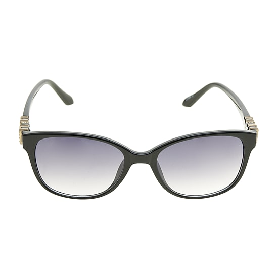 Mixit Petite Soft With Temple Embellishment Womens UV Protection Sunglasses