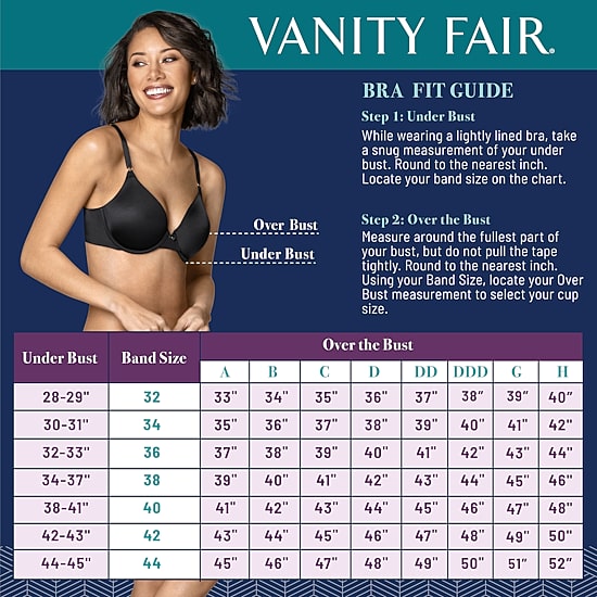 Vanity Fair® Beauty Back® Full-Coverage Underwire Bra - 75345