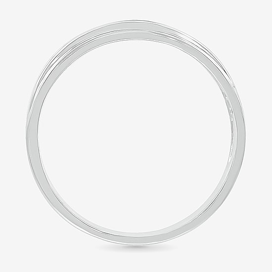 6.70mm Unisex Adult 1 1/5 CT. T.W. Natural White Diamond 10K Gold Round Halo Side Stone Ring Set