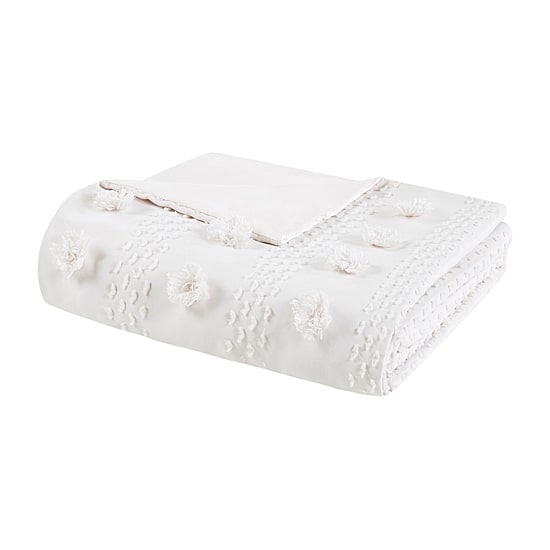 Intelligent Design Vera Clip Jacquard Duvet Cover Set With Sham