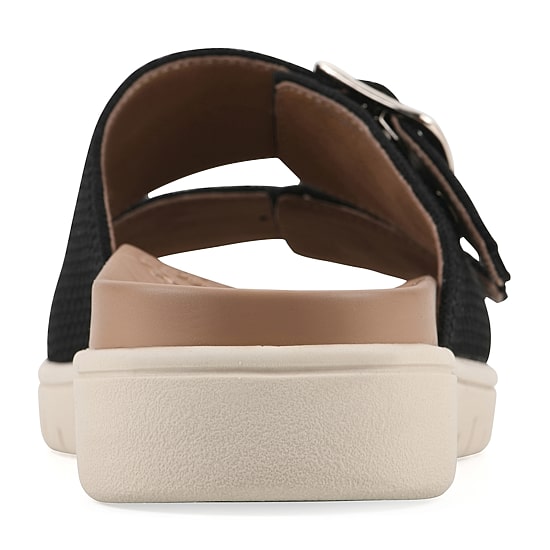 White Mountain Womens Nanny Slide Sandals