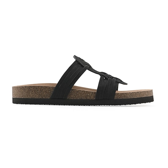 White Mountain Halicore Womens T-Strap Footbed Sandals