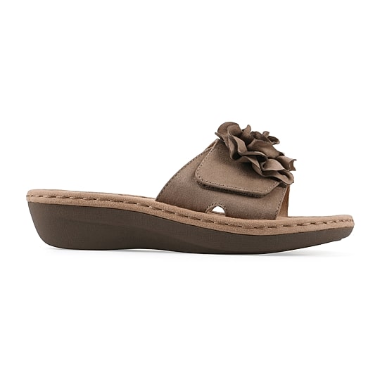 Cliffs By White Mountain Womens Casmyn Slide Sandals