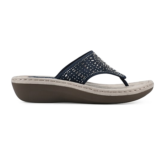 Cliffs by White Mountain Womens Cienna Slide Sandals