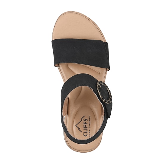 Cliffs by White Mountain Womens Bonique Strap Sandals