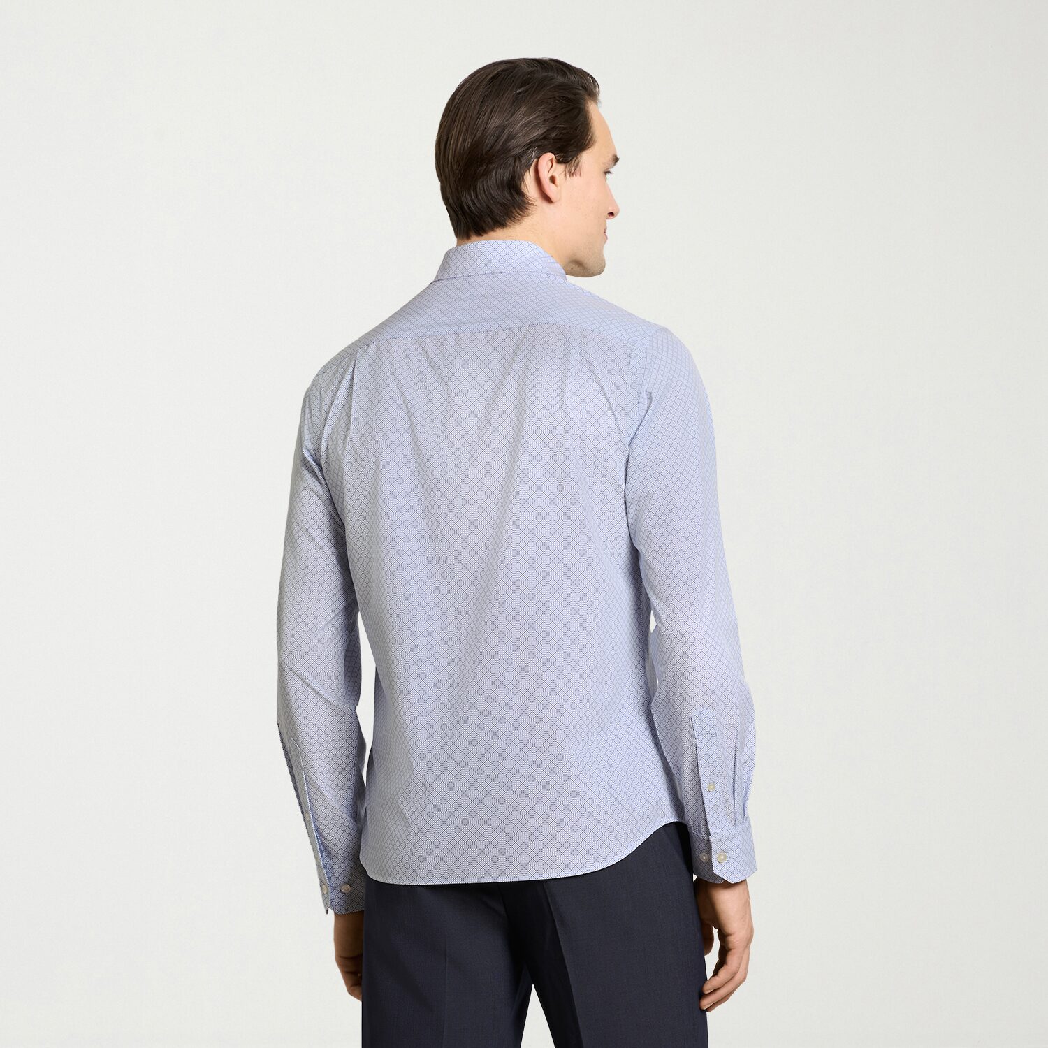 Van Heusen All Way Stretch Performance Mens Long Sleeve Regular Fit Button-Down Shirt