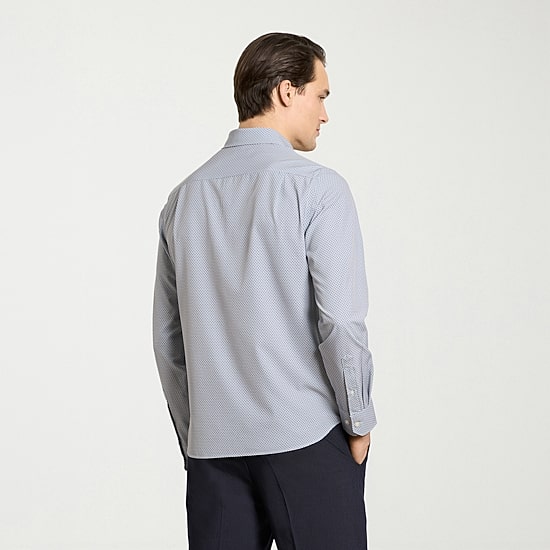 Van Heusen All Way Stretch Performance Mens Long Sleeve Regular Fit Button-Down Shirt