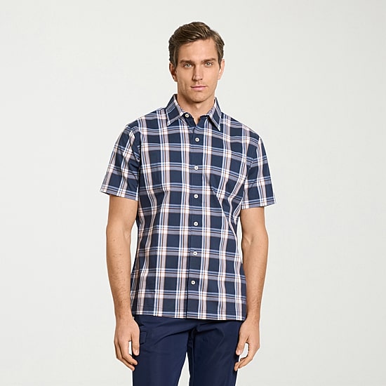 Van Heusen Originals Mens Short Sleeve Regular Fit Button-Down Shirt