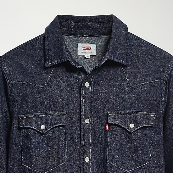 Levi's® Mens Long Sleeve Western Shirt