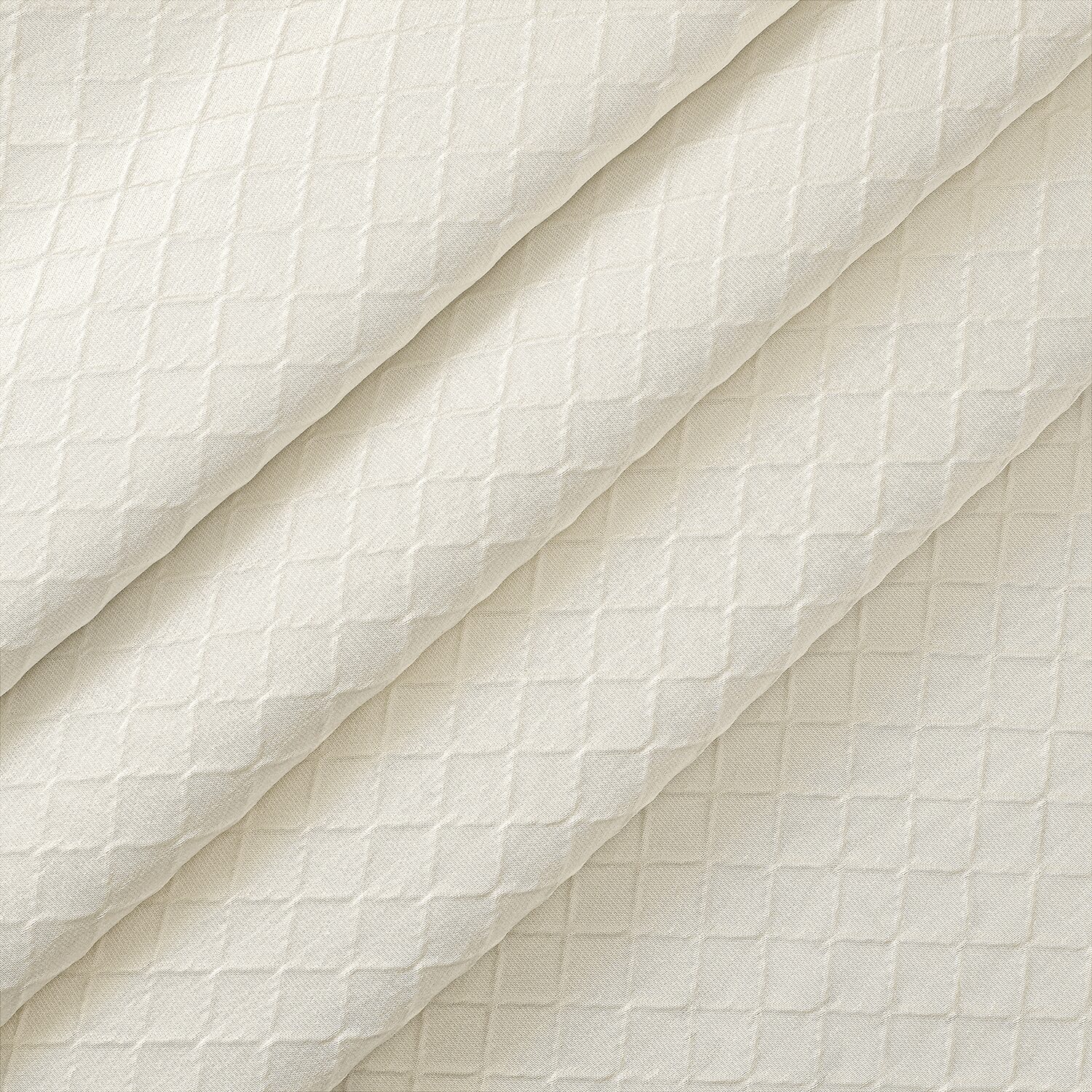 Fieldcrest Diamond Grommet Top Energy Saving 100% Blackout Single Curtain Panel