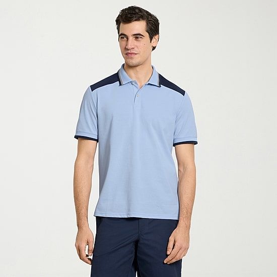 Van Heusen Performance Mens Regular Fit Short Sleeve Polo Shirt