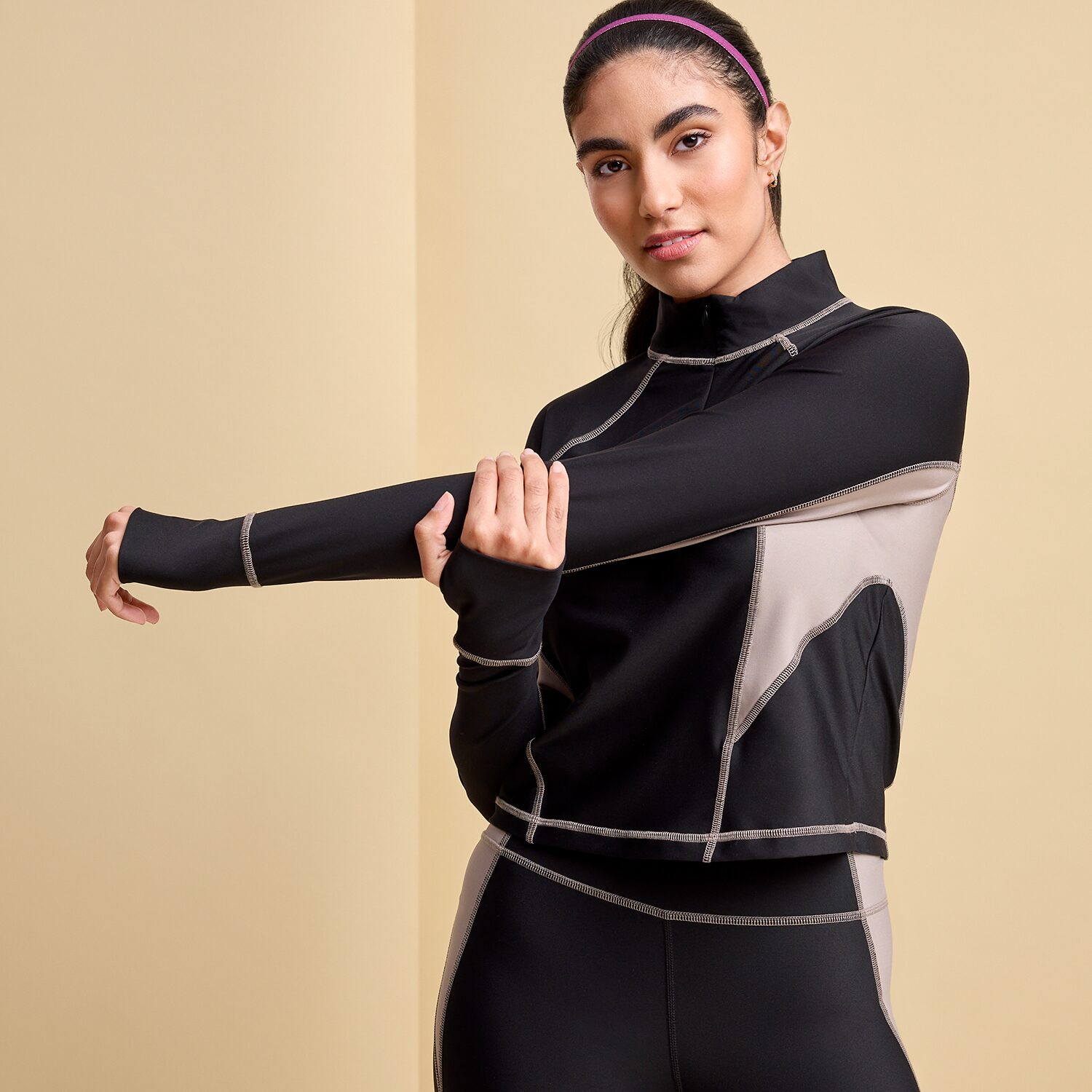 Xersion EverContour+ Womens Quick Dry High Rise 25" 7/8 Ankle Legging