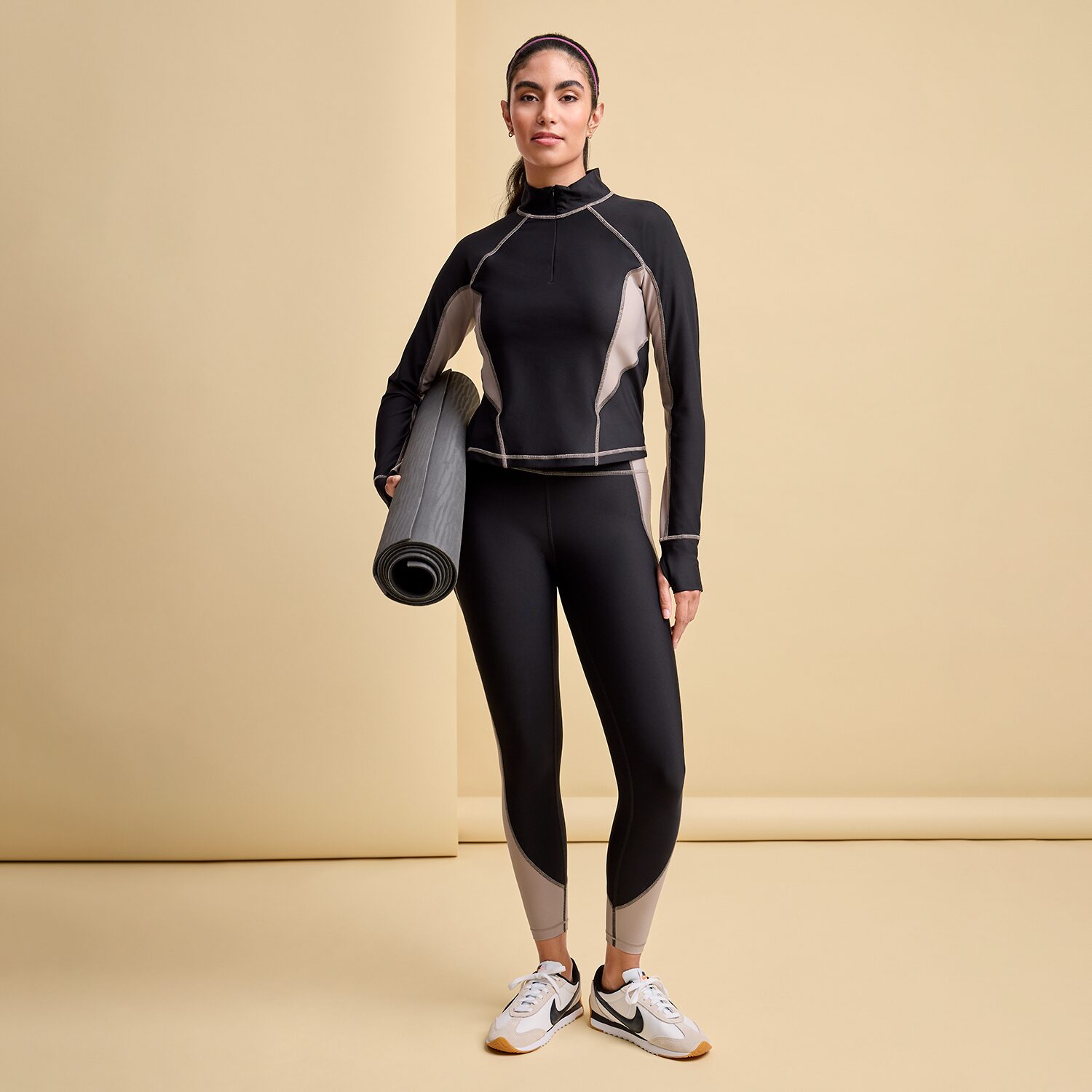 Xersion EverContour+ Womens Quick Dry High Rise 25" 7/8 Ankle Legging