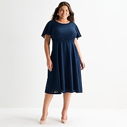 sheer mesh dress Final Sale Plus Size Bodycon in Red & Blue Print Layered design jadey dress Sky/Multi Sandwashed Belt Size:28 promo_rule: