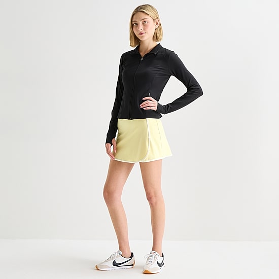 Xersion Womens Mid Rise Stretch Fabric Quick Dry Skort