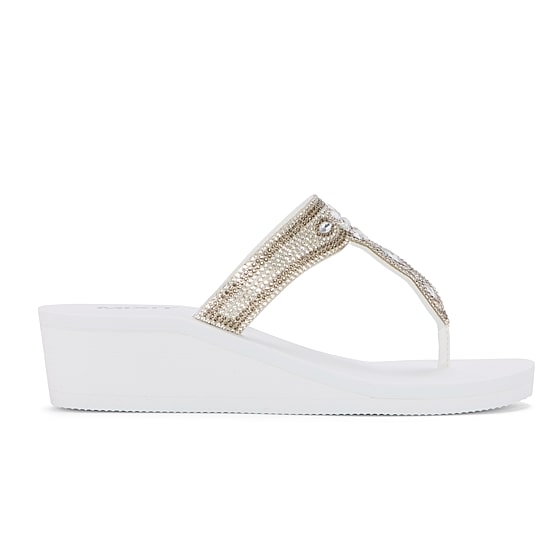Mixit Womens Medallion Wedge Sandals