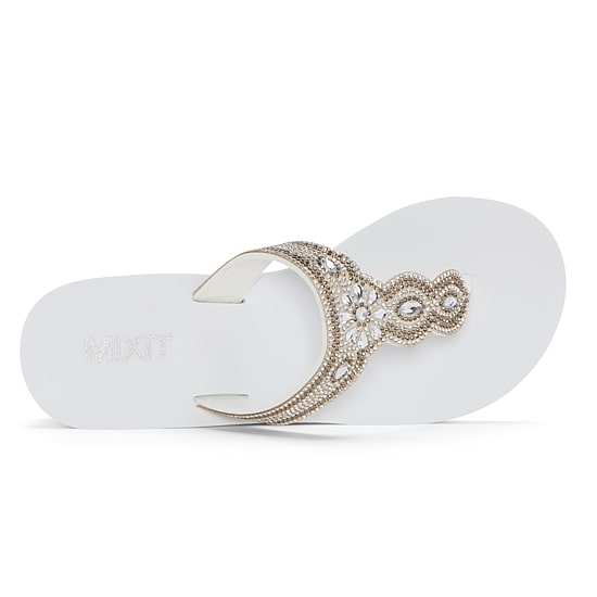 Mixit Womens Medallion Wedge Sandals